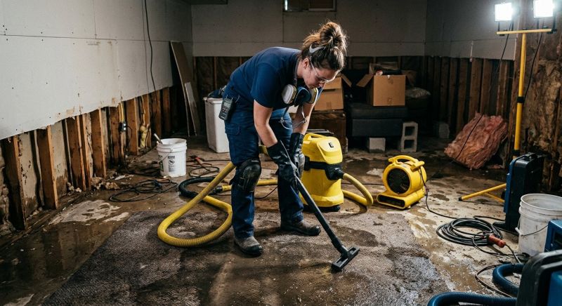 Flood Cleanup Service in Scottsdale, AZ