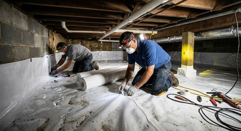 Vapor Barrier Installation in Greenville, SC